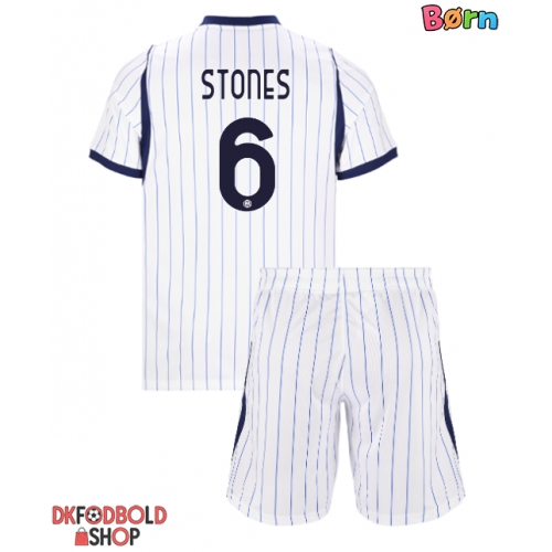 Inter Milan John Stones #6 Udebanesæt Børn 2026-27 Kort ærmer (+ korte bukser)